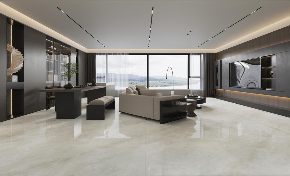 新品推介 | 能強(qiáng)瓷磚教你拿捏750×1500mm淺色理石紋！