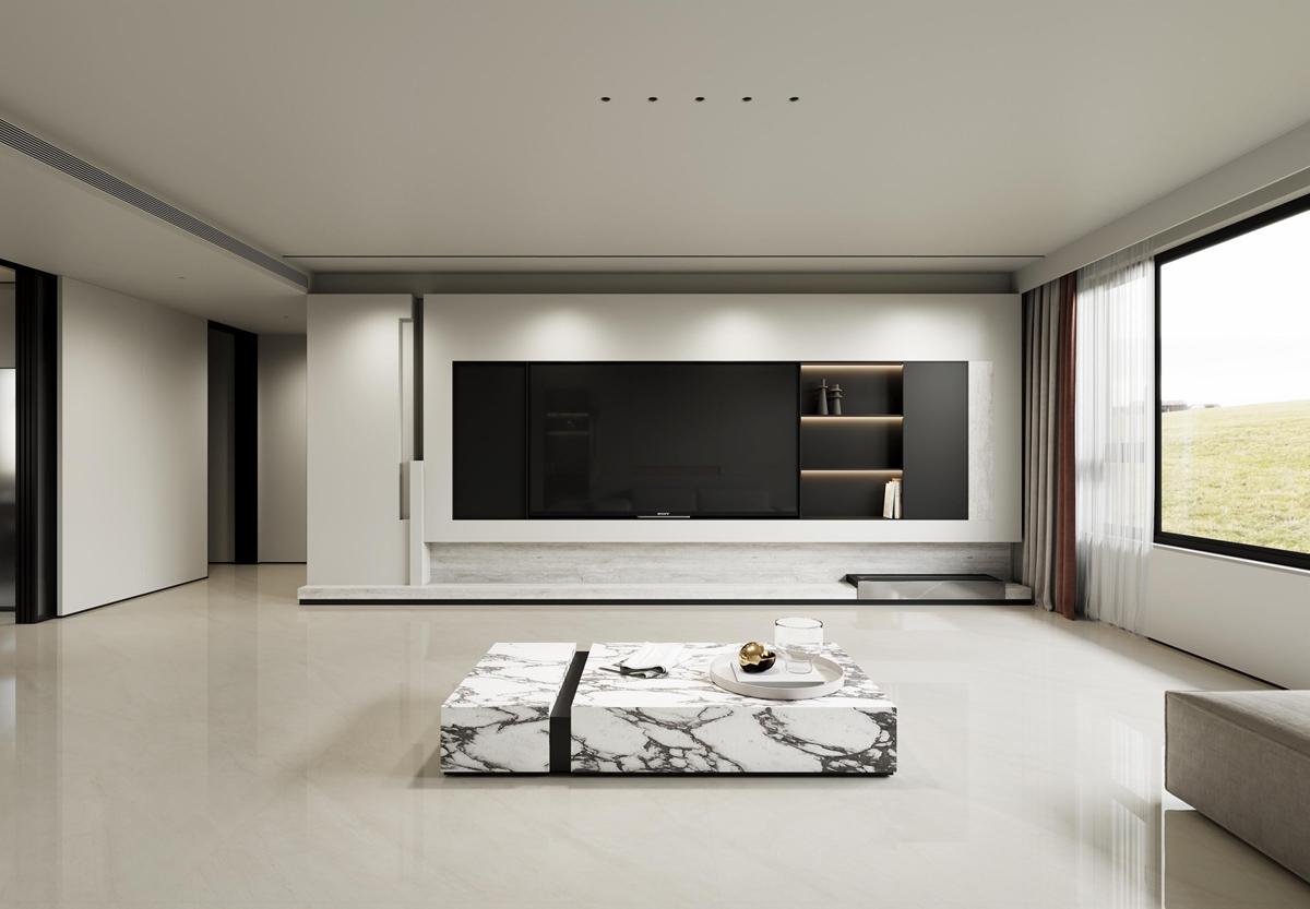 極致理石丨一眼crush的暖色系瓷磚，滿滿治愈感！